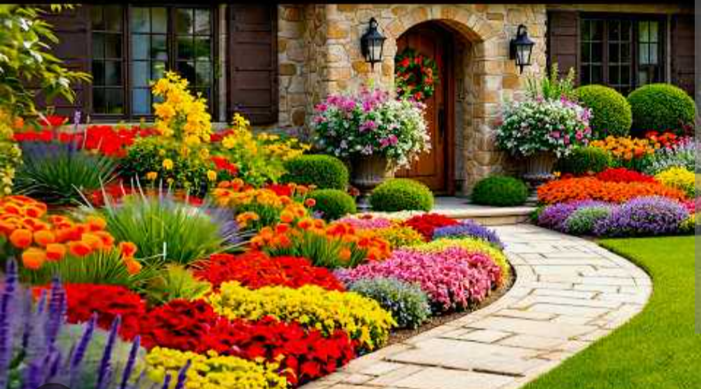 Flower beds