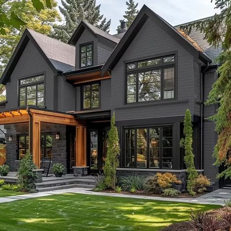 Black windows exterior