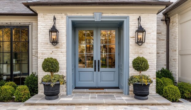 Statement front door
